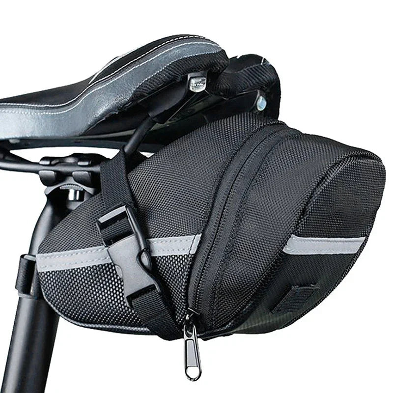 Nylon Bicycle Bag Waterproof Mountain Bike Saddle Storage Seat Rear Tool Pouch Outdoor Cycling Accessories Quick Pick Grocers